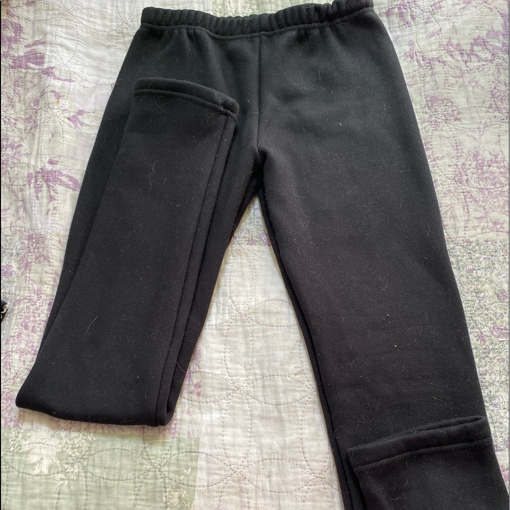 Leggings, size: 10/12, color: black